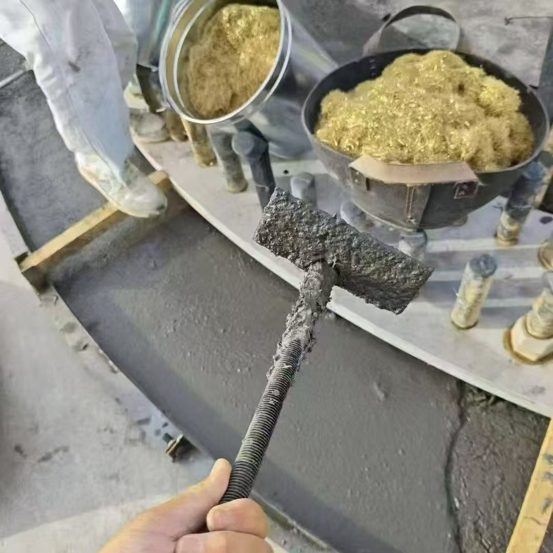 美兰C120钢纤维高强无收灌浆料 轧机压缩机汽轮机发电机锻压设备底座灌浆材料